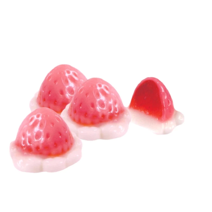 Полуниця з вершковою начинкою - жувальний мармелад – 100 грам Fini (waga21) фото 1