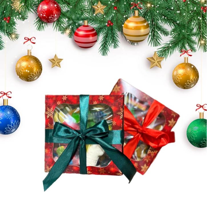 Подарунковий бокс з жувальним мармеладом - 450 грам (2box) фото 1