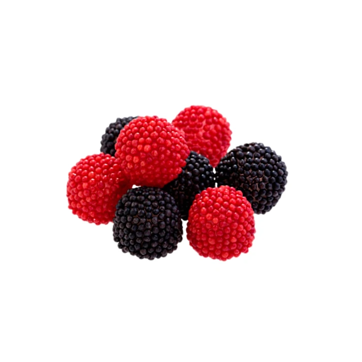 Червона та Чорна Ожина – жувальний мармелад – 100 грам Moras (waga206/1) фото 1