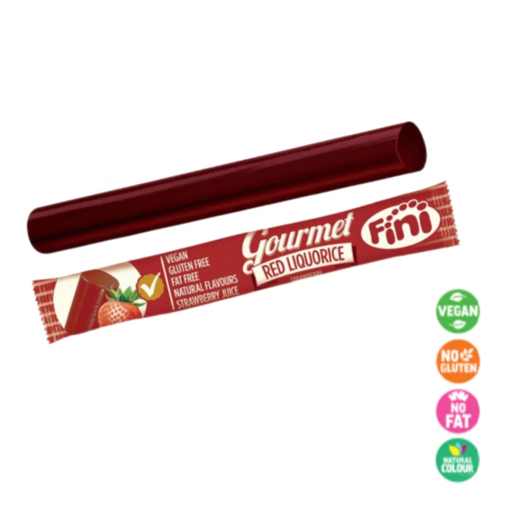 Мармелад Лакриця – полуниця – 100 гр Fini (waga242) фото 1