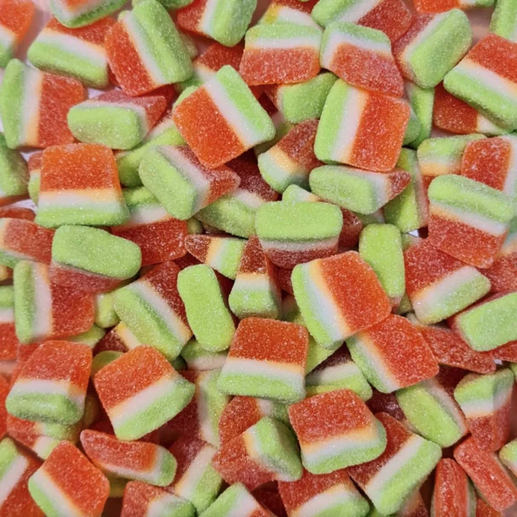 Мармеладні кусочки манго в цукровій посипці (трошки з кислинкою) – 100 гр Damel (waga219) фото 1