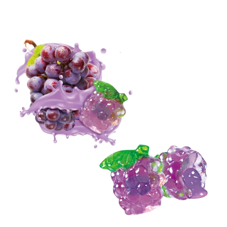 Виноград мармелад 4Д  – 100 грам , 100г, Роздріб Amos (waga4D3) фото 1