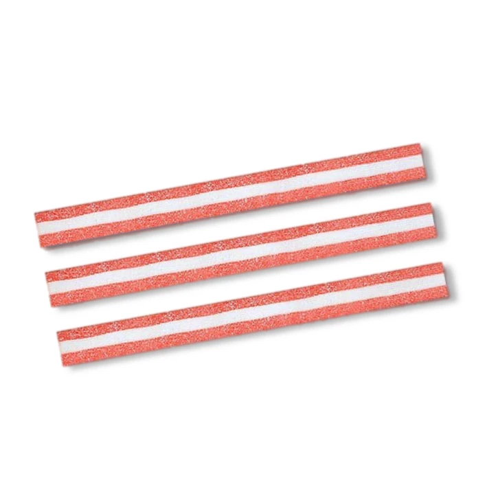 Стрічки мармеладні кислі з полуницею та вершками - жувальний мармелад- 100 грам Damel (waga226) фото 1