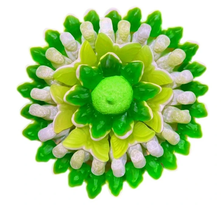 Солодкий Букет «Радість» - вага 1 кг, оригінальний подарунковий букет з мармеладу та маршмелоу, Різнокольоровий (1086) фото 1