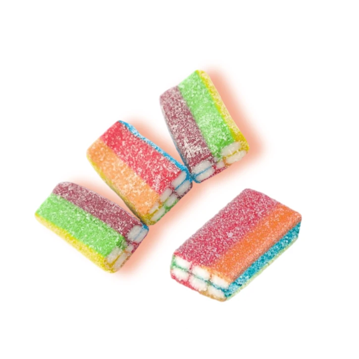 Блоки мармеладні в цукровій посипці (кисло-солодкі) – 100 гр Fini (waga53) фото 1