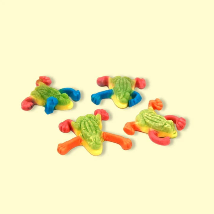 Тропічні жабки з редькою – жувальний мармелад – 100 грам Vidal (waga130) фото 1