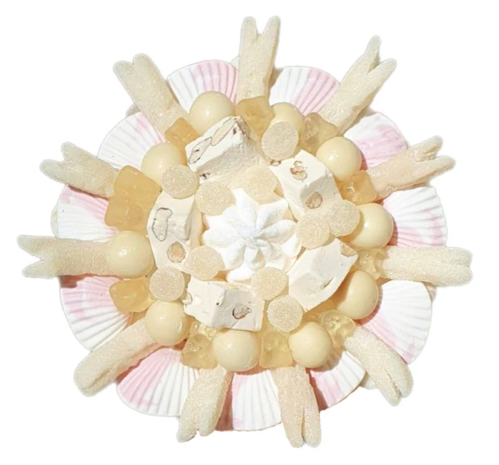 Солодкий Букет «Світло» - вага 1 кг, оригінальний подарунковий букет з мармеладу та маршмелоу, Різнокольоровий (1098) фото 1