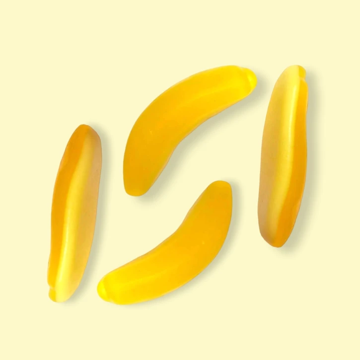 Банани – жувальний мармелад – 100 грам Candy Plus (waga140) фото 1