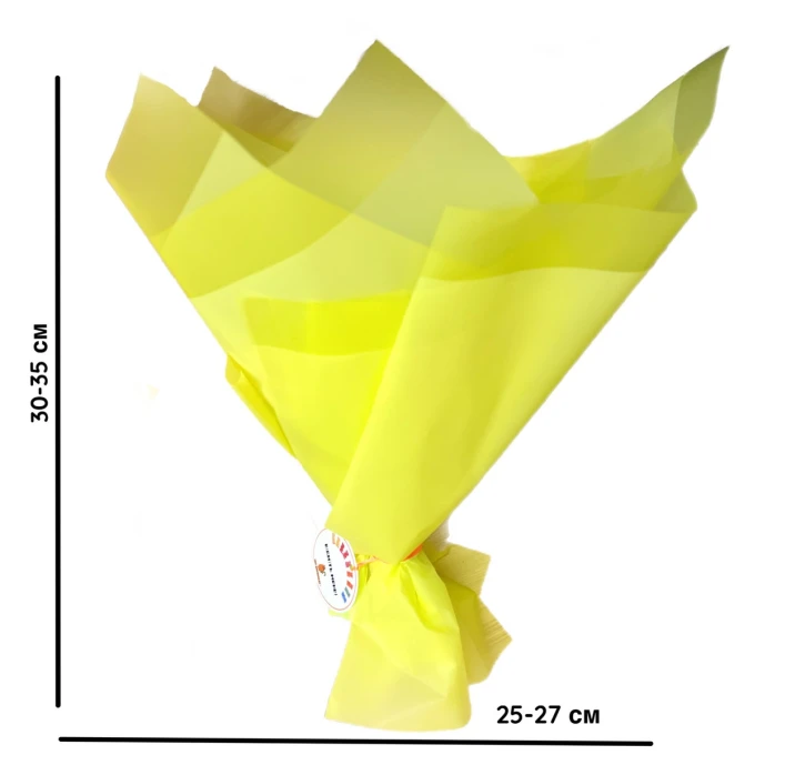 Солодкий Букет «Патріотичний» - вага 1 кг, оригінальний подарунковий букет з мармеладу та маршмелоу, Різнокольоровий (1066) фото 2