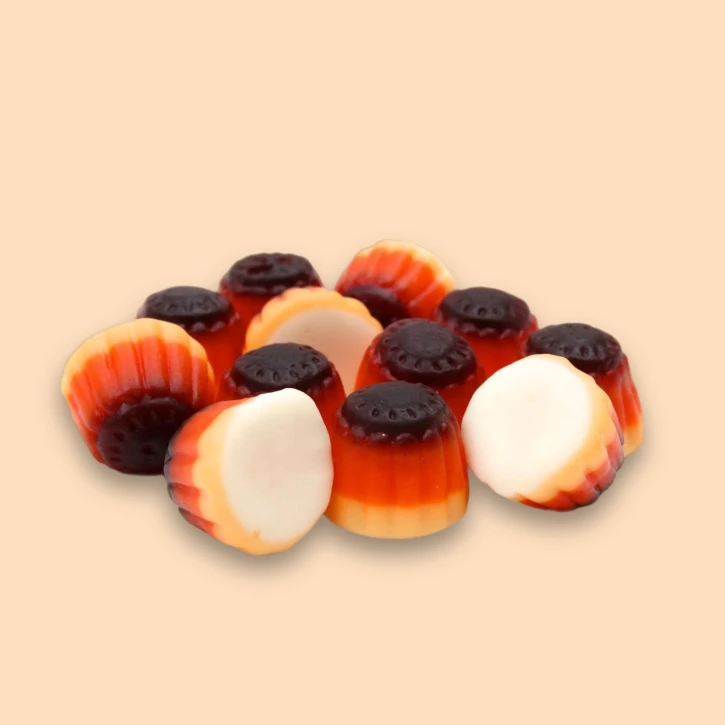 Пудинг крем карамель - жувальний мармелад – 100 грам Vidal (waga103) фото 1