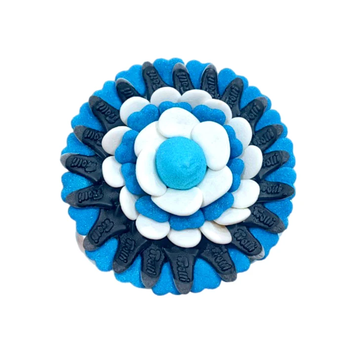 Солодкий Букет «Морський» - вага 1 кг, оригінальний подарунковий букет з мармеладу та маршмелоу, Різнокольоровий (1053/8) фото 1