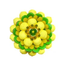 Солодкий Букет «Сонячний» - вага 1 кг, оригінальний подарунковий букет з мармеладу та маршмелоу, Різнокольоровий (1112/6)