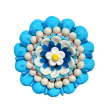 Солодкий Букет «Морський» - вага 1 кг, оригінальний подарунковий букет з мармеладу та маршмелоу, Різнокольоровий (1053/3)