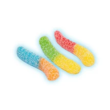 Хробачки мармеладні в кислій посипці  - 100 гр Vidal (waga51)