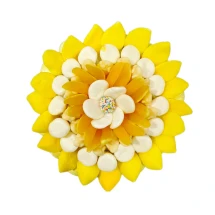 Солодкий Букет «Сонячний» - вага 1 кг, оригінальний подарунковий букет з мармеладу та маршмелоу, Різнокольоровий (1112/9)