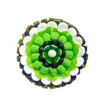 Солодкий Букет «Гармонія» - вага 1 кг, оригінальний подарунковий букет з мармеладу та маршмелоу, Різнокольоровий (1023/3)