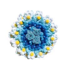 Солодкий Букет «Радість» - вага 1 кг, оригінальний подарунковий букет з мармеладу та маршмелоу, Різнокольоровий (1086/4)