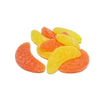 Апельсинові та лимонні дольки – жувальний мармелад – 100 грам Moras (waga159/1)