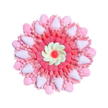 Солодкий Букет «Ніжність» - вага 1 кг, оригінальний подарунковий букет з мармеладу та маршмелоу, Різнокольоровий (1056)