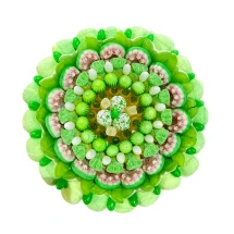 Солодкий Букет «Свіжість» - вага 1 кг, оригінальний подарунковий букет з мармеладу та маршмелоу, Різнокольоровий (1093/6)