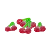 Вишня в цукровій посипці – жувальний мармелад – 100 грам Vidal (waga26/4)