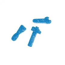 Малинові супер кислі інструменти -жувальний мармелад - 100 грам Fini