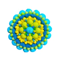 Солодкий Букет «Радість» - вага 1 кг, оригінальний подарунковий букет з мармеладу та маршмелоу, Різнокольоровий (1086/5)