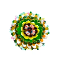 Солодкий Букет «Свіжість» - вага 1 кг, оригінальний подарунковий букет з мармеладу та маршмелоу, Різнокольоровий (1093/8)