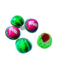 Кавунчики - Збитий вершковий мармелад з кисло-солодкою начинкою – 1 шт 20 грам Trolli (115/33)