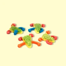 Тропічні жабки з редькою – жувальний мармелад – 100 грам Vidal (waga130)