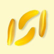 Банани – жувальний мармелад – 100 грам Candy Plus (waga140)