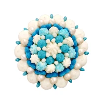 Солодкий Букет «Свіжість» - вага 1 кг, оригінальний подарунковий букет з мармеладу та маршмелоу, Різнокольоровий (1093/1)