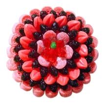 Солодкий Букет «Для НЬОГО» - вага 1 кг, оригінальний подарунковий букет з мармеладу та маршмелоу, Різнокольоровий (1040)