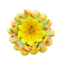 Солодкий Букет «Сонячний» - вага 1 кг, оригінальний подарунковий букет з мармеладу та маршмелоу, Різнокольоровий (1112/5)