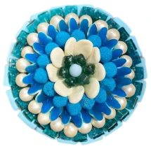 Солодкий Букет «Морський» - вага 1 кг, оригінальний подарунковий букет з мармеладу та маршмелоу, Різнокольоровий (1049)