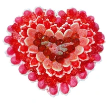 Солодкий Букет «Для НЬОГО» - вага 1 кг, оригінальний подарунковий букет з мармеладу та маршмелоу, Різнокольоровий (1047)