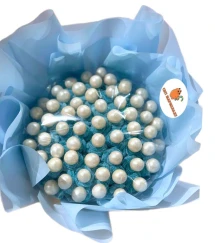 Солодкий Букет «Морський» - вага 1 кг, оригінальний подарунковий букет з мармеладу та маршмелоу, Різнокольоровий (1053)